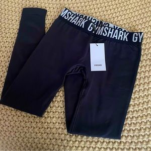 NEW Gymshark Fit Leggings Black/White S